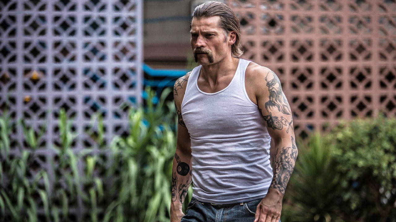 Nikolaj Coster-Waldau in 'Shot Caller'.